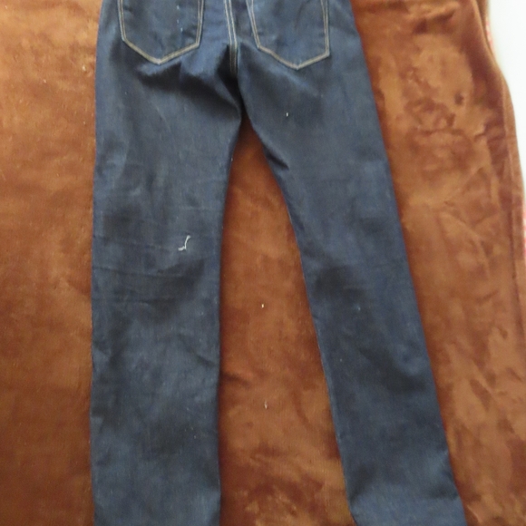 Buck Mason Jeans 30x34 Mens Maverick Slim 14 oz Double Dipped Denim (32x32) - Picture 2 of 7